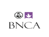 Corporate logo featuring BNCA text below two graphical elements.
